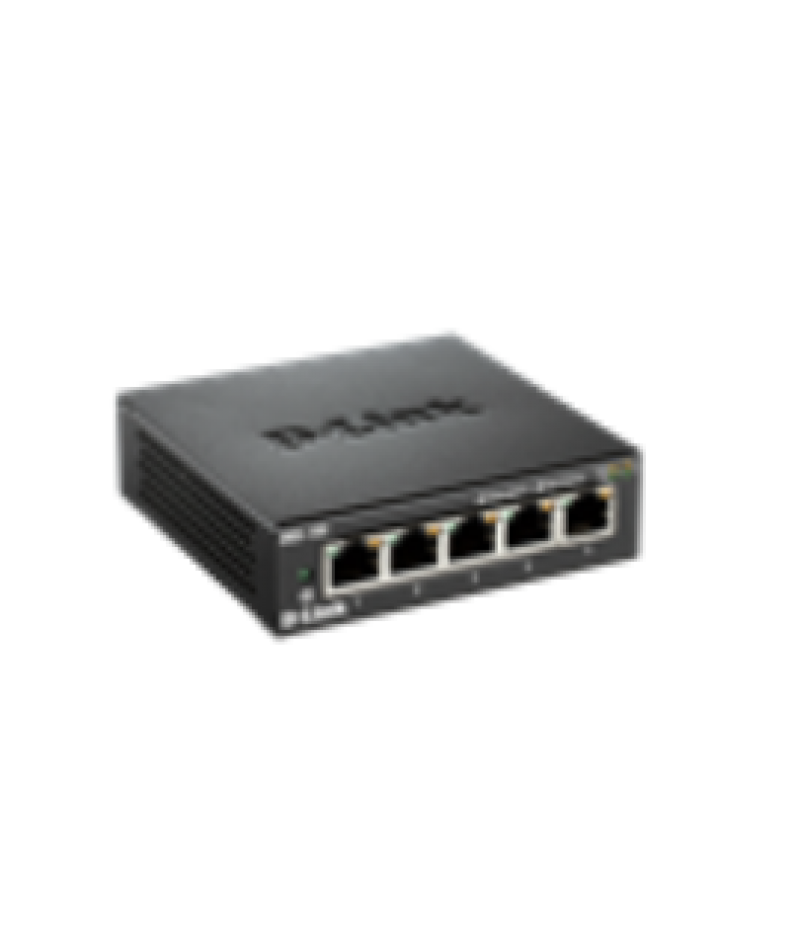 D-Link DGS-105 Unmanaged 5-Port Gigabit Switch 