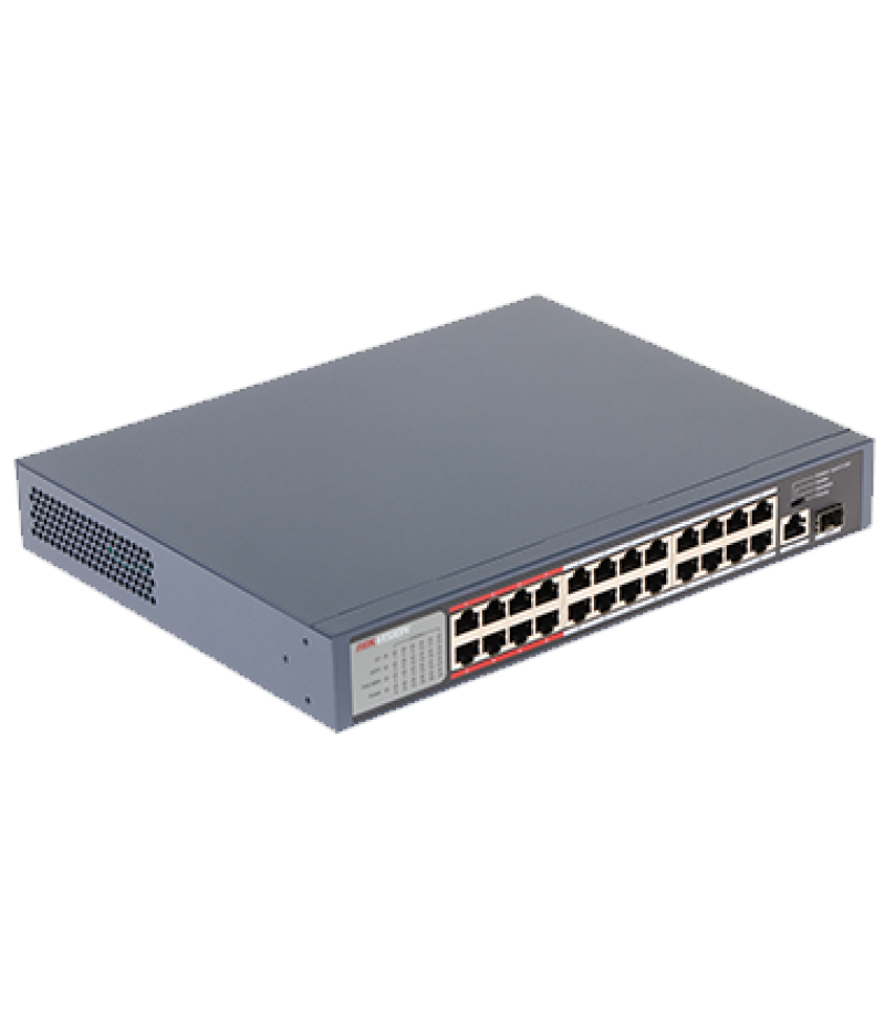 Hikvision DS-3E0326P-E/M 24 Port Fast Ethernet Unmanaged POE Switch